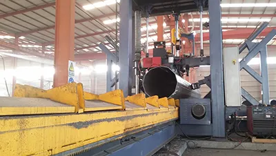 Цех по производству монопольных опор связи