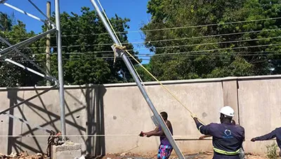 трехгранные трубчатые телекоммуникационные башни