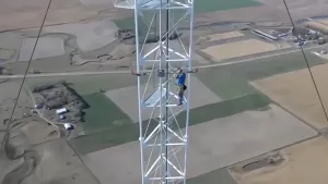 Монопольная опора связи 3