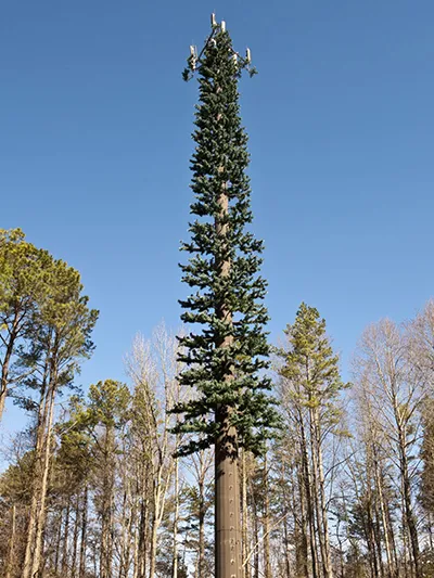Опора (вышка) сотовой связи в виде сосны